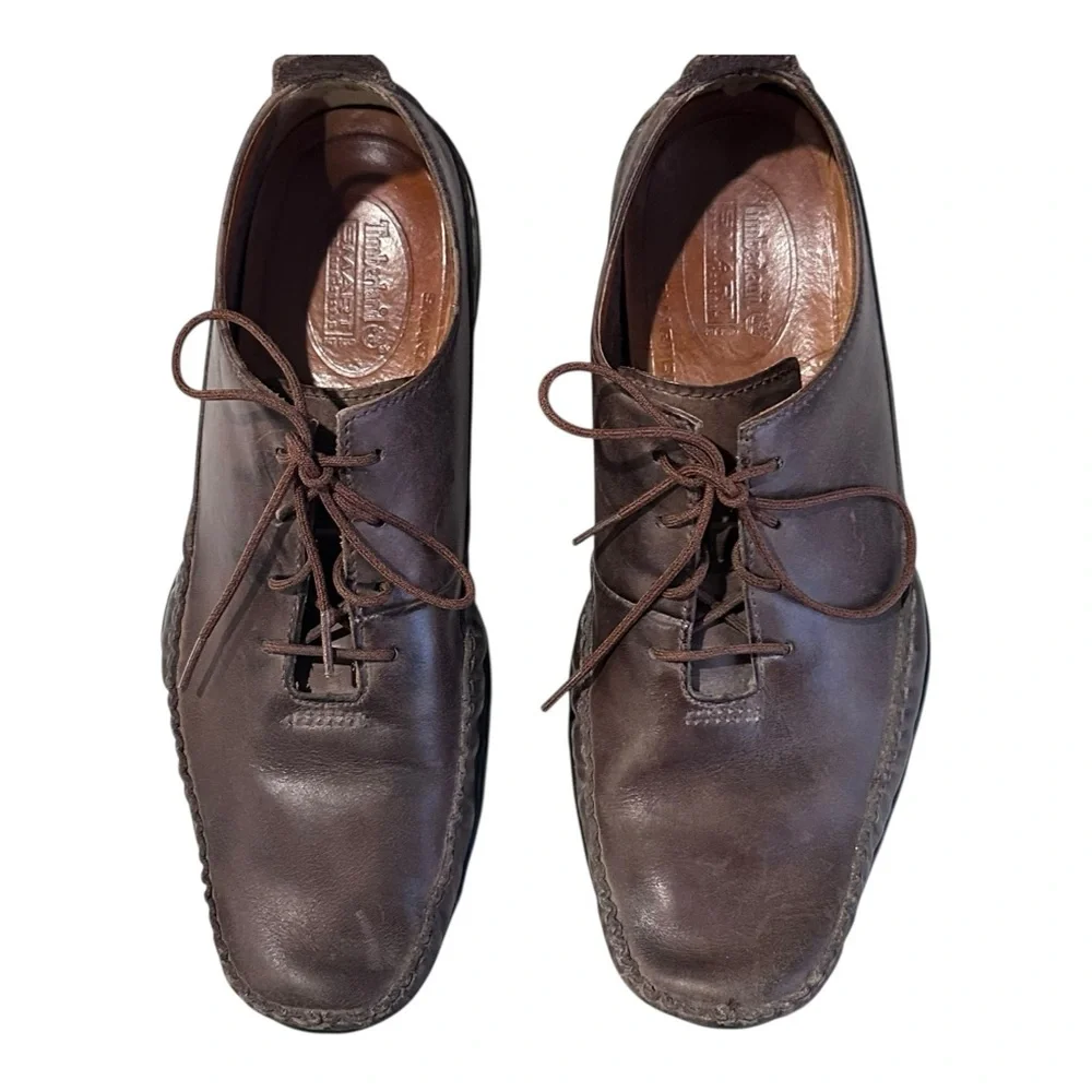 Timberland Men’s‎ Leather Oxford Shoes – Brown – Size 10.5M